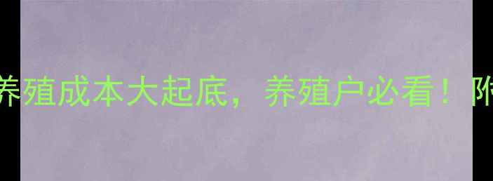 图片 尿素价格暴涨！畜牧养殖成本大起底，养殖户必看！附最新行情+应对攻略2