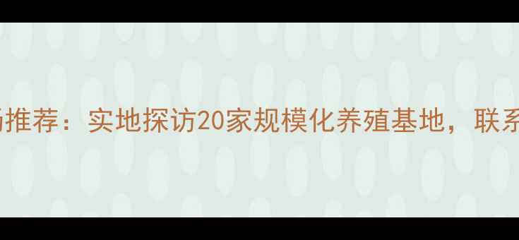 图片 广东老母鸭养殖场推荐：实地探访20家规模化养殖基地，联系方式及选鸭指南2