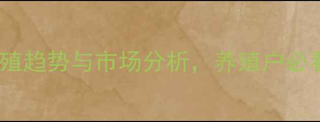 图片 广西黄鸡价格预测-：养殖趋势与市场分析，养殖户必看的行情走势和应对策略