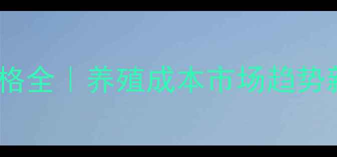 图片 白羽鸡养殖价格全｜养殖成本市场趋势新手避坑指南2