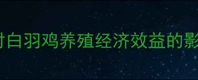 图片 科学调控温度对白羽鸡养殖经济效益的影响及关键技术1