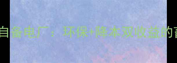 图片 🔥山东饲料企业自备电厂：环保+降本双收益的畜牧能源新思路1